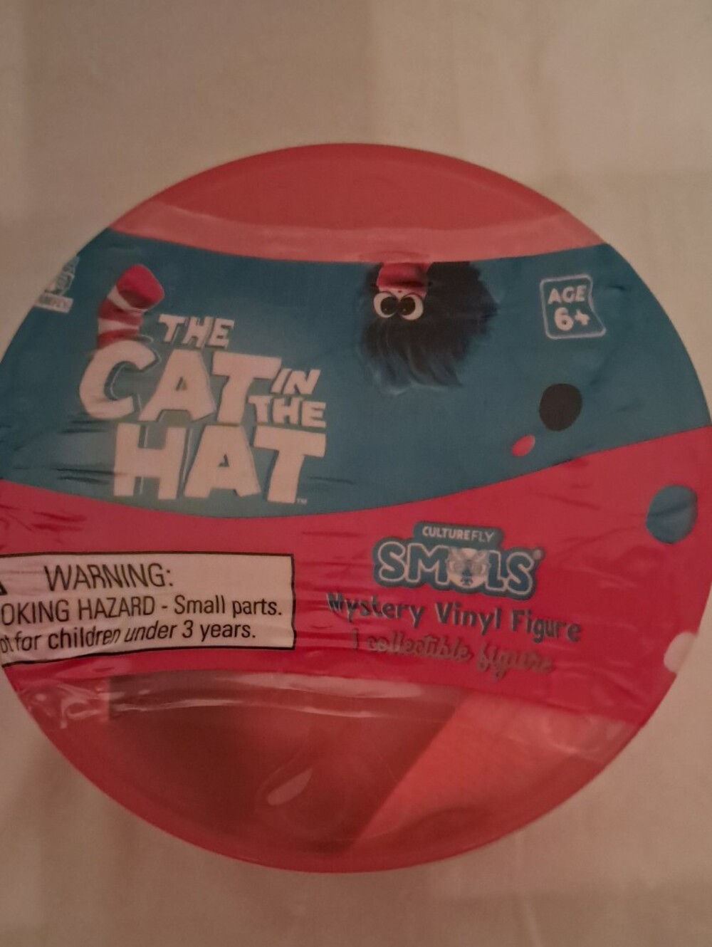 The Cat in the Hat Pink Cat Toy Hat -